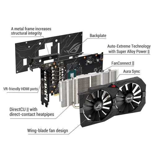 Asus ROG Strix GTX 1650 Gaming OC 4GB